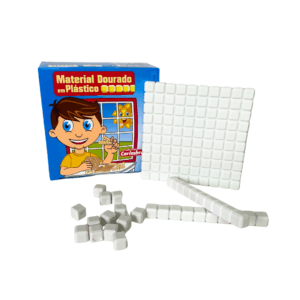 Material Dourado Individual Plástico (111 peças)